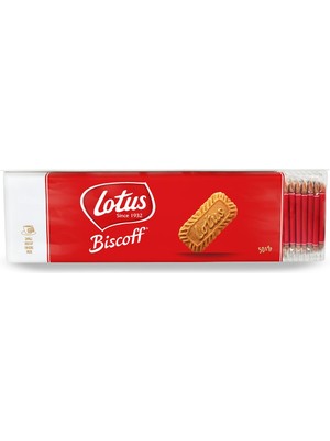 Lotus Biscoff Karamelize Bisküvi 50 Adet Tekli Paket Doğal Aromalı Renklendiricisiz Gevrek Lezzet