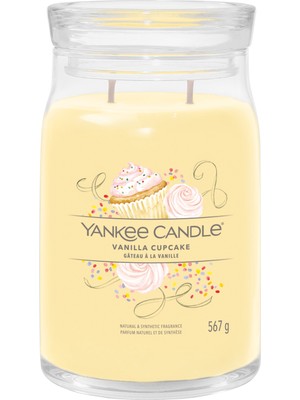 Yankee Candle Vanilla Cupcake Signature Büyük Mum