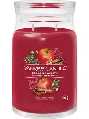 Yankee Candle Red Apple Wreath Signature Büyük Mum