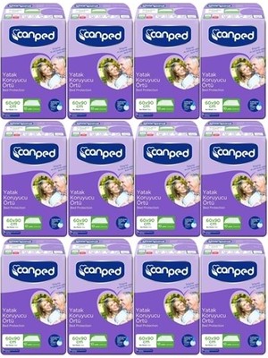 Canped Hasta Yatak Koruyucu Örtü 60*90cm 120 Adet (12pk*10)