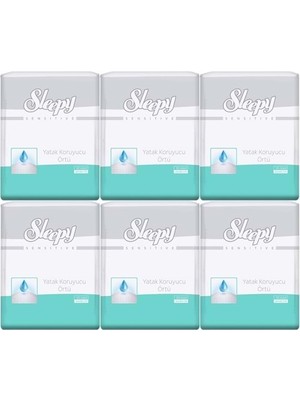 Sleepy Hasta Yatak Koruyucu 60*90cm 180 Adet (6pk*30)