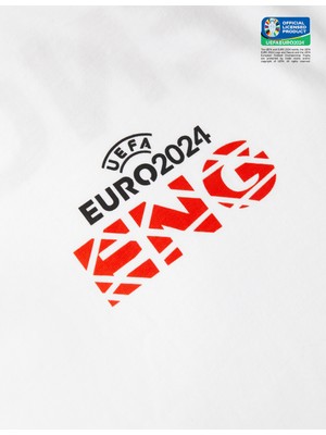 Marks & Spencer Saf Pamuklu Uefa Euro2024:Trade_Mark: T-Shirt (2-7 Yaş)