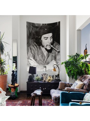 The Lucid Lab Che Guevara V2 Duvar Örtüsü - 100 cm x 135 cm