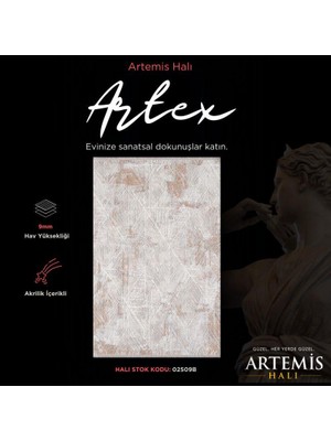 Artemis Halı Artex 02509B Gri Terra Modern Eskitme Halı