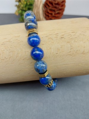 Minerva Lapis Lazuli Doğal Taş Bileklik 8 mm