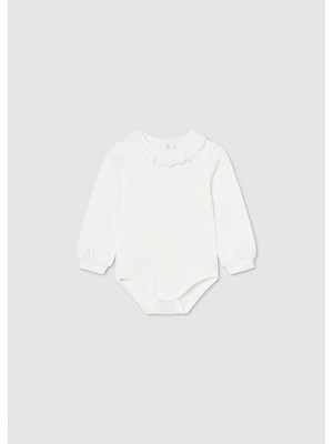 Mayoral Kışlık Kız Bebek Çıtçıtlı Bady Tshırt