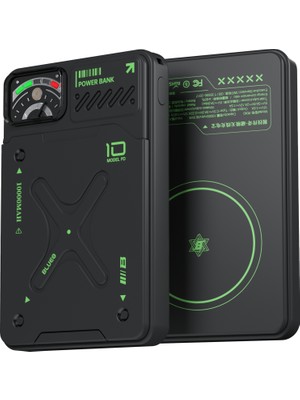 BLUEO Ape Legend Magsafe Uyumlu 10.000 mAh 15W Kablosuz Powerbank - Taşınabilir Şarj Cihazı