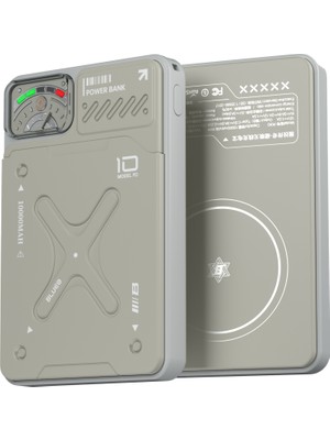 BLUEO Ape Legend Magsafe Uyumlu 10.000 mAh 15W Kablosuz Powerbank - Taşınabilir Şarj Cihazı