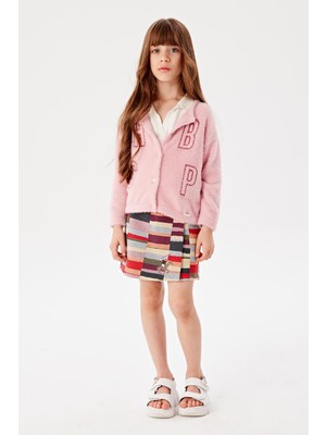 Beverly Hills Polo Club  Kız Çocuk Pembe Hırka