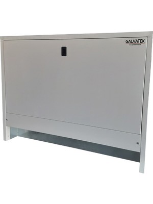 Galvatek Metal Kollektör Dolabı Sıva Altı Elektrostatik Toz Boyalı 80X60X10