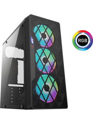 Xaser XSR769 I7 3770 16GB Ram 512GB SSD 4gb GT740 Ekran Kartı 24" Curved Oyun Bilgisayarı