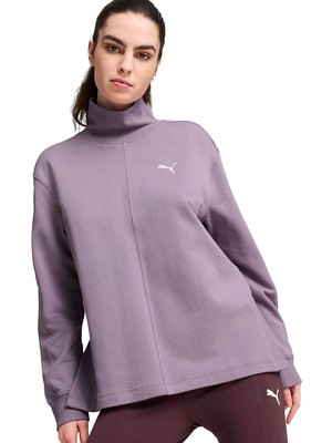 Puma Her Kadın Mor Günlük Stil Sweatshirt 68162930