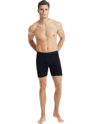 Erkek Tender Cotton Siyah Boxer C6T1N2O9
