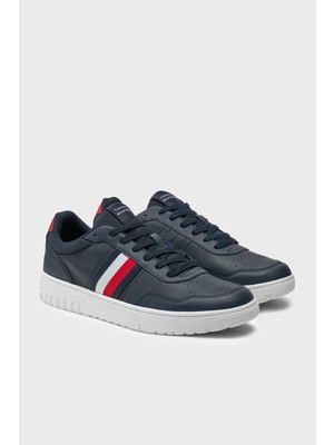 Tommy Hilfiger Deri Sneaker Ayakkabı Erkek Ayakkabı Fm0Fm05116 Dw5