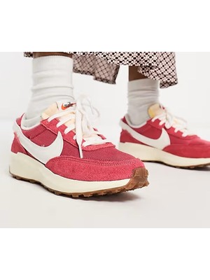 Nike Waffle Debut Vntg Red Sneaker Kırmızı Spor Ayakkabı