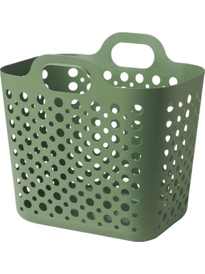 Ikea Slıbb Yeşil Çamaşır Sepeti 38X29X36 cm