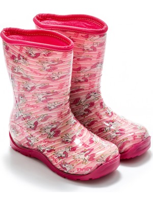 Twigy Çocuk Muflonlu Yağmur Çizmesi Pembe 30/35