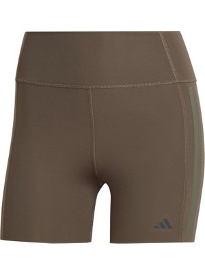 Adidas Performance IK5480 Optimé 4-Inch Raw-Cut-Hem Leggings