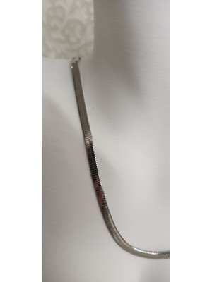 Stainless Stell Miev Italyan Çelik Zincir Kolye