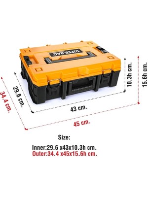 Super-Bag Tekreyonda Master Case-S  (Süngerli) ASR-6032