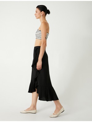 Koton Triko Yelek Düğmeli Gömlek Yaka Regular Fit