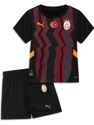 Puma Düz Sarı - Siyah Erkek Eşofman Takımı 77967003-GSK Third Minikit Wo S Wo