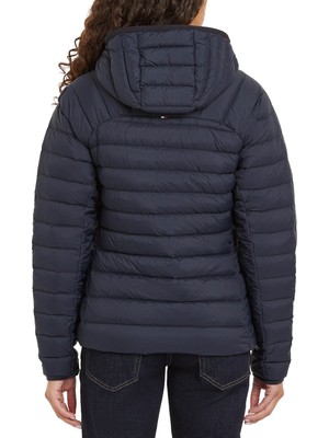 Tommy Hilfiger Lacivert Kadın Şişme Mont Sporty Lw Down Jacket