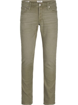 Jack & Jones Haki Erkek Denim Pantolon 12259114_JJIGLENN Jjorıgınal Sq 913