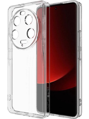ZORE Xiaomi Mi 13 Ultra Kılıf Süper Silikon Kapak - Renksiz