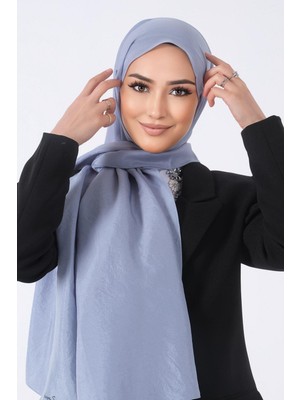 Harem Scarf Brisa Vual Şal - Kot Mavi