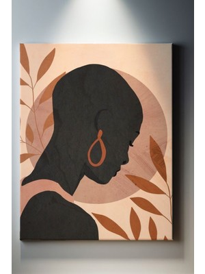 Suala Siyahi Kadın Bohem Tablo-1942