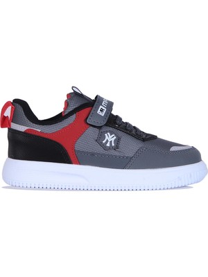 Maxsis Maxsis 501 Cilt Füme-Krmz Erkek Çocuk Sneaker Spor Ayakkabı