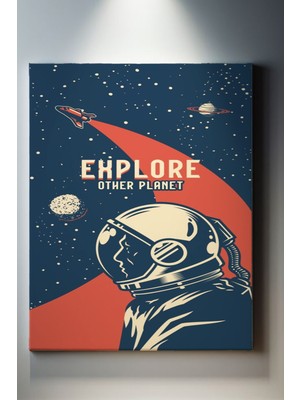 Suala Gezegenleri Keşfeden Astronot Tablosu-2178