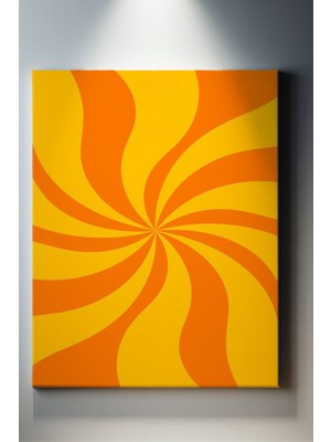 Suala Retro Dairesel Dekoratif Tablo-2163