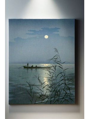 Suala Denizde Gece Kayıkçısı Tablosu-2087