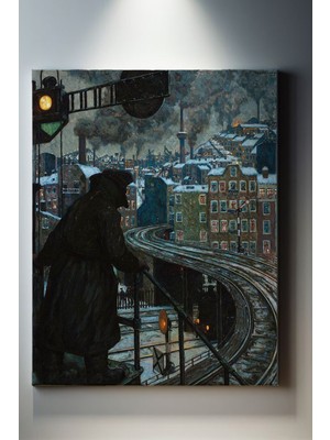 Suala Işçi Şehri Hans Baluschek'in Tablosu-2101