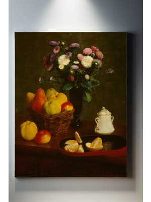 Suala Çiçekler Ve Meyveler Tablosu-1784