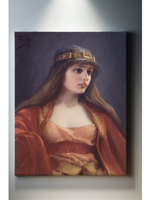 Suala Luis Ricardo Falero'nun Bedevi Kız Adlı Tablosu-1742