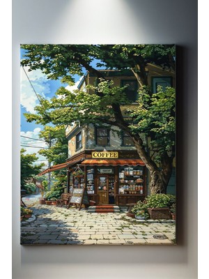 Suala Kasabada Bir Kafe Tablosu-1868