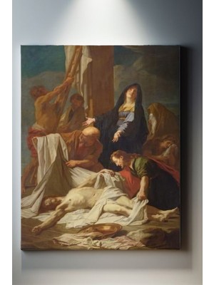 Suala Çarmıhtan Indirilmiş Isa Tablosu-1648