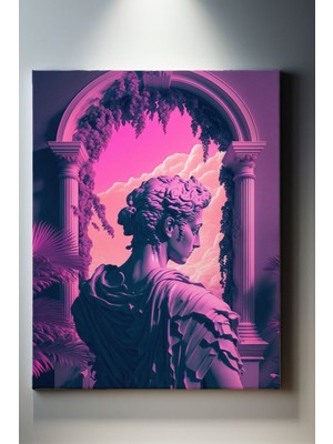 Suala Pop Art Roma Heykeli Tablosu-1640