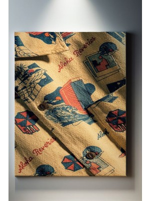 Suala Desenli Gömlek Tablosu-1875