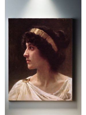 Suala William-Adolphe Bouguereau Kız Portresi Tablosu-1850