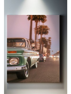 Suala California Sokak Manzarası Tablosu-2170