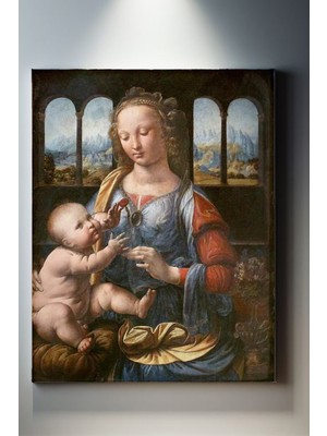 Suala Karanfilli Meryem Adlı Tablo-1723