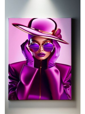 Suala Modern Temalı Kadın Tablo-1271