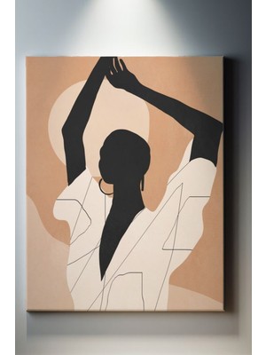 Suala Siyahi Kadın Bohem Tablo-1913