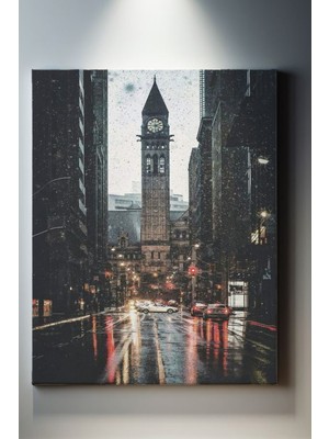 Suala Londra Saat Kulesi Sokağı Tablosu-1543