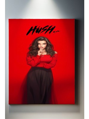 Suala Sessizlik Kadının Portresi Tablosu-1863