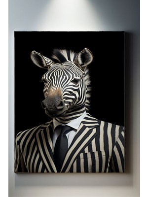 Suala Modern Zebra Tablosu-1971